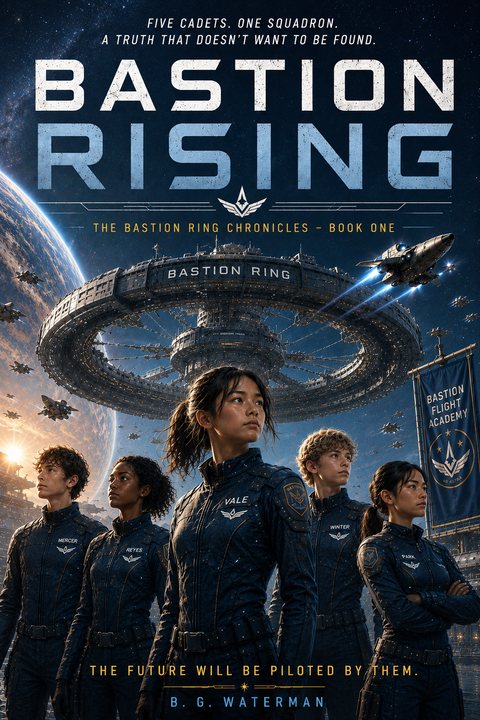 Cover of Bastion Rising, The Bastion Ring Chronicles, Book One, by B.G. Waterman